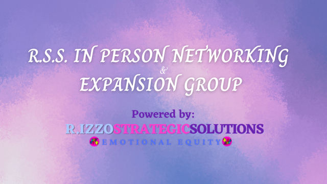 R.S.S. In Person Networking & Expansion Group