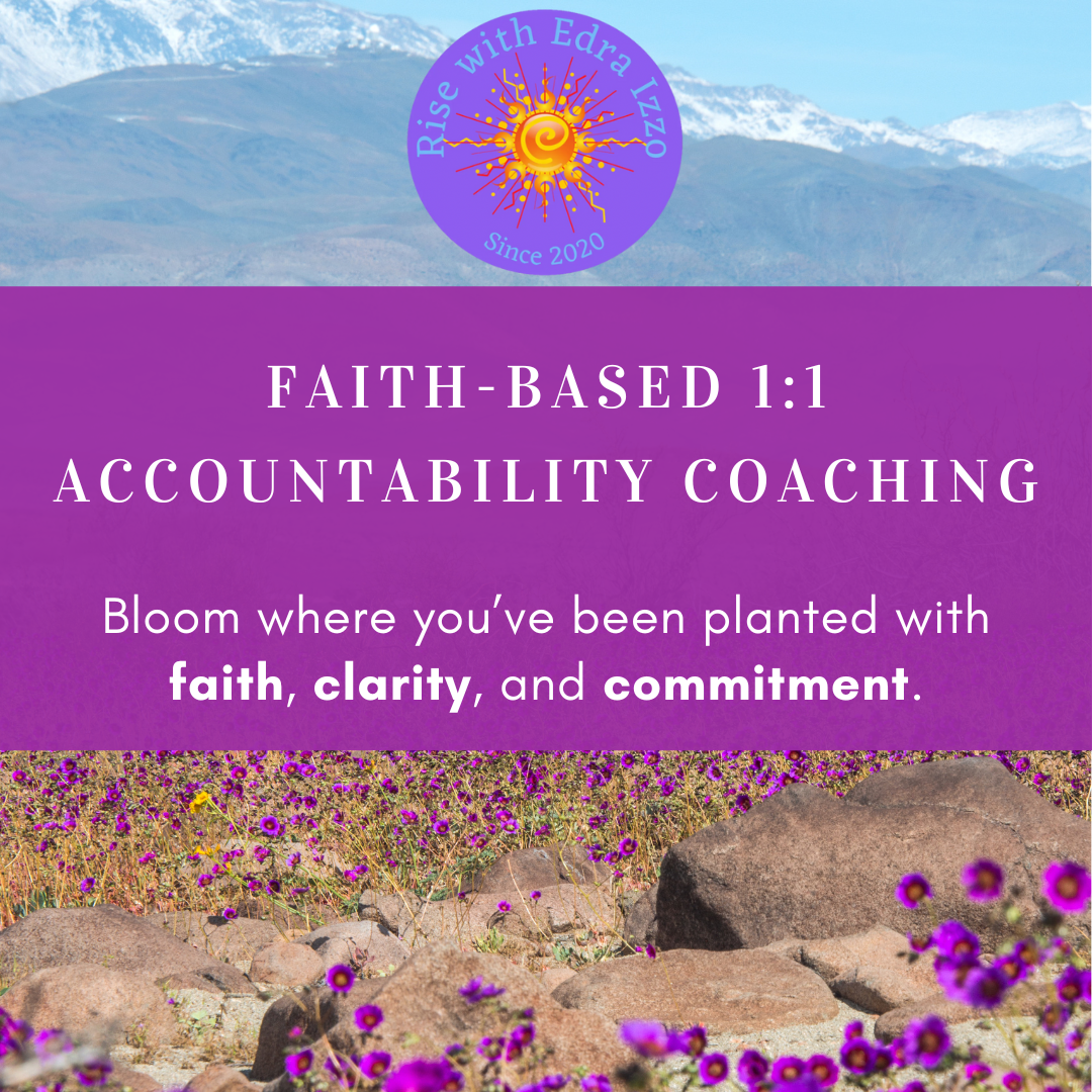 Faith-Based 1:1 Accountability Coaching with Edra Izzo