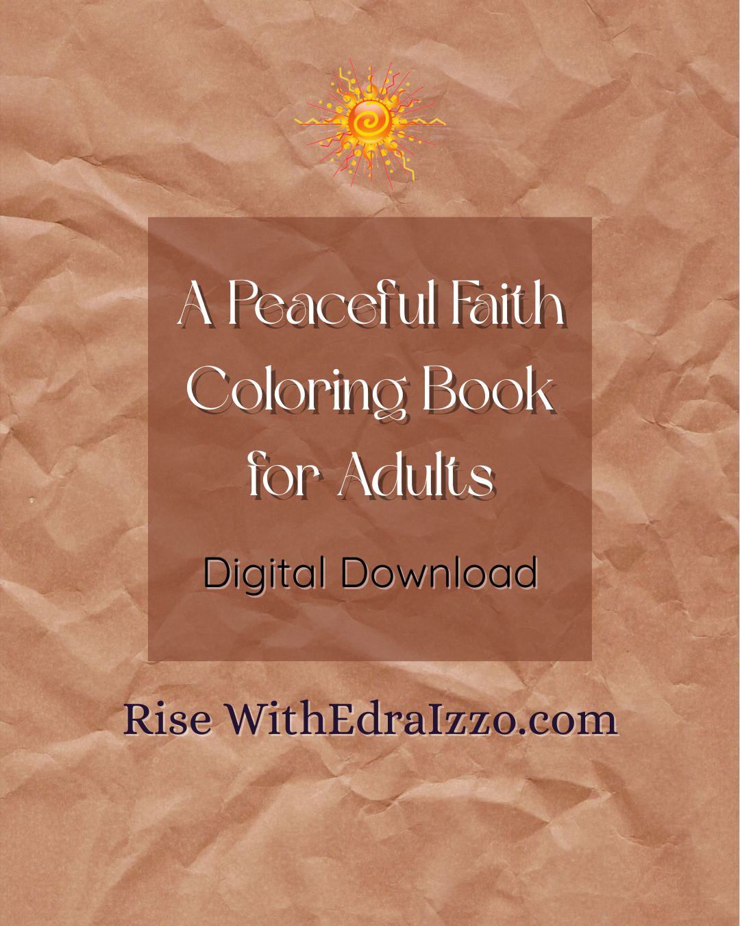 A Peaceful Faith Coloring Book for Adults