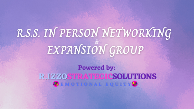 R.S.S. In Person Networking &  Expansion Group