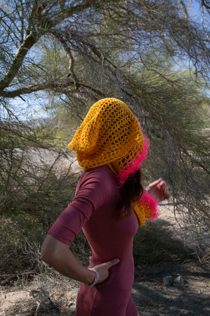 Hand Made Hooded Scarf