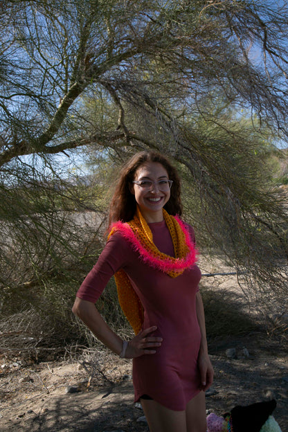 Hand Made Hooded Scarf