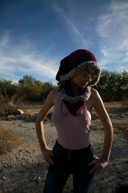 Hand Made Hooded Scarf