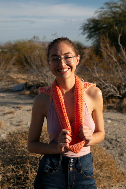 Hand Made Hooded Scarf